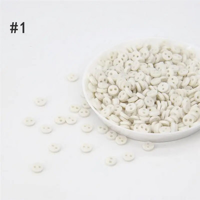 100 tk mininööbid 4 mm vaigust nuku riided ümmargused pandlad nupud käsitsi valmistatud multifilmi rõivaste õmblemiseks ise-meisterdades käsitöö näputöö