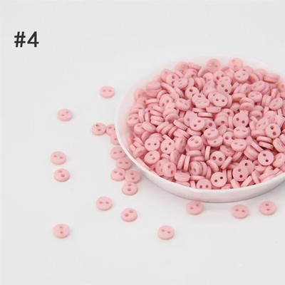 100 tk mininööbid 4 mm vaigust nuku riided ümmargused pandlad nupud käsitsi valmistatud multifilmi rõivaste õmblemiseks ise-meisterdades käsitöö näputöö