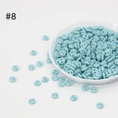 100 tk mininööbid 4 mm vaigust nuku riided ümmargused pandlad nupud käsitsi valmistatud multifilmi rõivaste õmblemiseks ise-meisterdades käsitöö näputöö