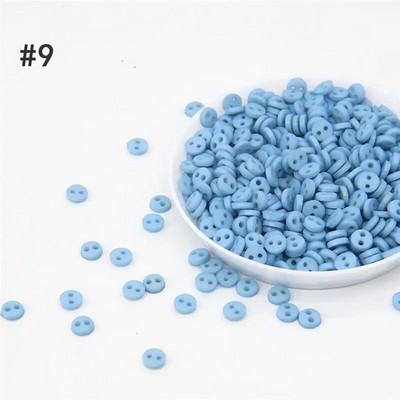 100 tk mininööbid 4 mm vaigust nuku riided ümmargused pandlad nupud käsitsi valmistatud multifilmi rõivaste õmblemiseks ise-meisterdades käsitöö näputöö