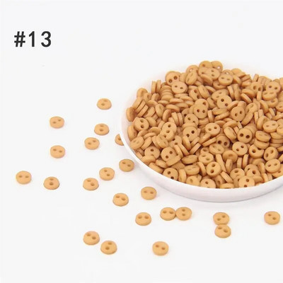 100 tk mininööbid 4 mm vaigust nuku riided ümmargused pandlad nupud käsitsi valmistatud multifilmi rõivaste õmblemiseks ise-meisterdades käsitöö näputöö