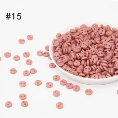 100 tk mininööbid 4 mm vaigust nuku riided ümmargused pandlad nupud käsitsi valmistatud multifilmi rõivaste õmblemiseks ise-meisterdades käsitöö näputöö