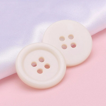10 бр. 9-30 mm кръгли копчета от смола за ръчна работа Направи си сам Scrapbooking Занаяти Аксесоари за шиене Облекло Пуловер Консумативи за палто