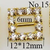 Visoka kvaliteta! 10kom Pozivnica sa zlatnim dijamantom Vrpca klizna kopča za Vrpce Potrepštine za vjenčanje Umotavanje poklona Mašna za kosu Centar