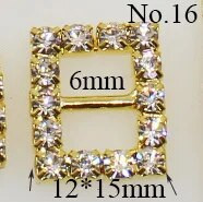 Visoka kvaliteta! 10kom Pozivnica sa zlatnim dijamantom Vrpca klizna kopča za Vrpce Potrepštine za vjenčanje Umotavanje poklona Mašna za kosu Centar