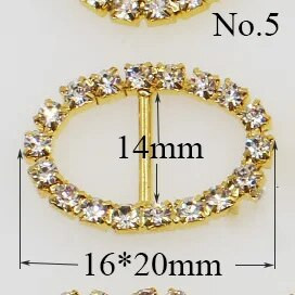 Visoka kvaliteta! 10kom Pozivnica sa zlatnim dijamantom Vrpca klizna kopča za Vrpce Potrepštine za vjenčanje Umotavanje poklona Mašna za kosu Centar