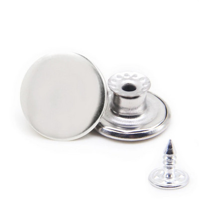 10 τμχ 17 χιλιοστά Bronze Fashion Hollow Μεταλλικό ορείχαλκο τζιν Κουμπιά κουμπιά για μπάντες ρούχων ράψιμο ρούχων Αξεσουάρ Χειροποίητο