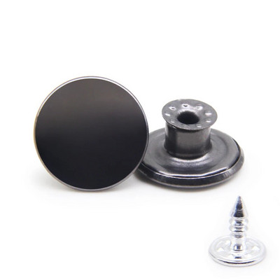 10 τμχ 17 χιλιοστά Bronze Fashion Hollow Μεταλλικό ορείχαλκο τζιν Κουμπιά κουμπιά για μπάντες ρούχων ράψιμο ρούχων Αξεσουάρ Χειροποίητο