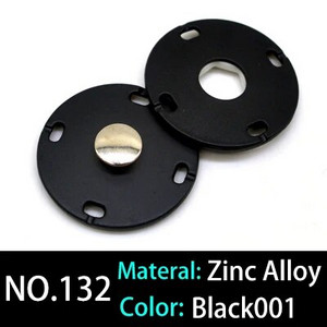 10 komplekti kuldne must hõbe suur ümmargune nähtamatud krõpskinnitused. Vajutusnupp ülikonna jope lukuga naaritsa mantli tarvikud DIY