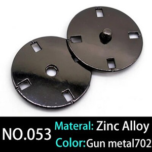 10 komplekti kuldne must hõbe suur ümmargune nähtamatud krõpskinnitused. Vajutusnupp ülikonna jope lukuga naaritsa mantli tarvikud DIY