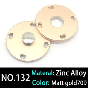 10 komplekti kuldne must hõbe suur ümmargune nähtamatud krõpskinnitused. Vajutusnupp ülikonna jope lukuga naaritsa mantli tarvikud DIY