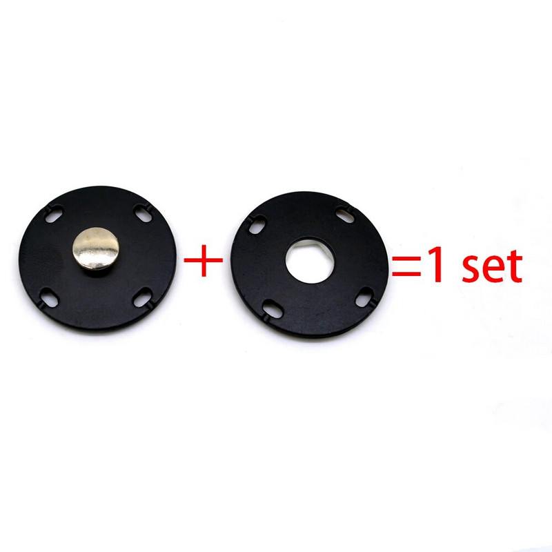 10 komplekti kuldne must hõbe suur ümmargune nähtamatud krõpskinnitused. Vajutusnupp ülikonna jope lukuga naaritsa mantli tarvikud DIY