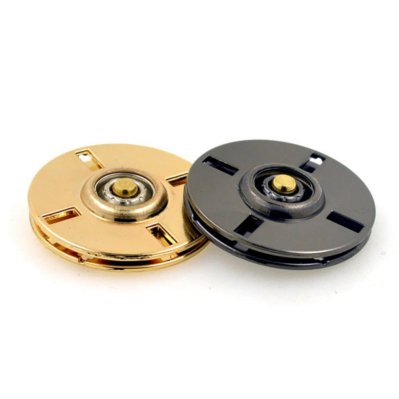 10 komplekti kuldne must hõbe suur ümmargune nähtamatud krõpskinnitused. Vajutusnupp ülikonna jope lukuga naaritsa mantli tarvikud DIY