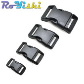 10 kom./Pakiranje Piastic kopča sa bočnim otpuštanjem Zakrivljena 550 Paracord narukvica Ogrlica za pse Ruksak Traka za remen 10 mm 15 mm 20 mm 25 mm