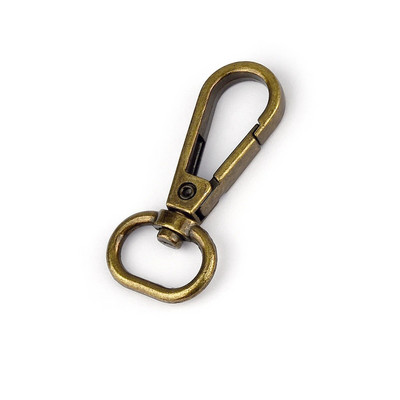 5vnt Metaliniai krepšiai Dirželiai Sagtys Omarai Užsegimas Apykaklė Karabinas Užsegamas Kabliukas „Pasidaryk pats“ raktų pakabuko krepšio dalis, priedai 1,6/2/2,5/3,2/3,5 cm