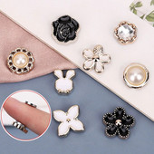 Särk Magnet Pandlaga Vibu sõlm Liblikas Nähtamatu Automaatne Magnet Kaelus Nupp Pross DIY Käsitöö Rõivad Õmblustarvikud