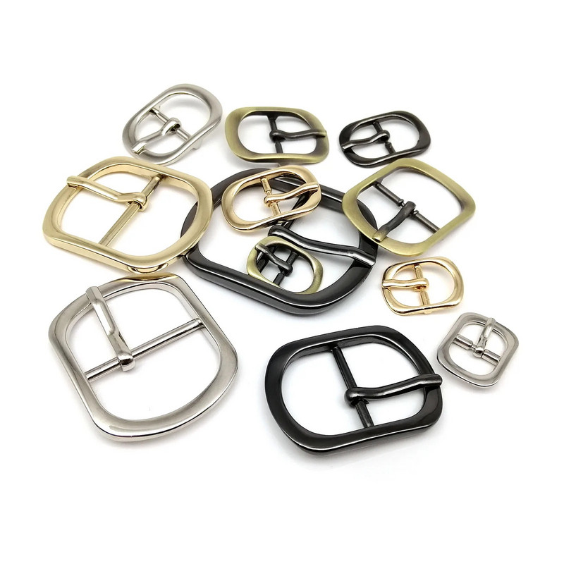 Metalinis vidus platus 13/15/20/25/32/38 mm Reguliuokite ritininį kaištį sagties užsegimas ovalus O žiedas odiniam krepšiui rankinės Batų peties diržas