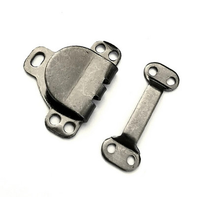 10 rinkinys Metalinės kelnės kostiumas kelnės kabliukas sijonas kelnės drabužis nematomi kabliukai "pasidaryk pats" kelnių reguliavimas sagties siuvimo priedas