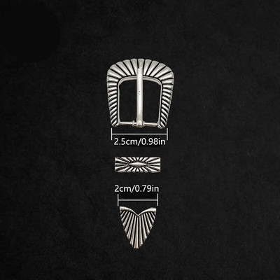 1 komplekt Vintage nikerdatud mustriga metallist nööpnõelaga pandla naiste rihma pandla retro teksadest kleit vöörihma reguleeritav pand ise tehes tarvikud