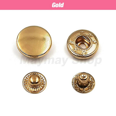 50 komplekti 655/633/831 nööpnööbid Metallist nööbid Trukid Õmblusnupp DIY jaoks riided riidekotid jalanõud nahkkäsitöö