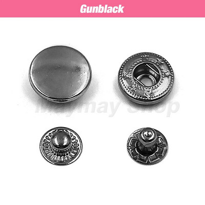 50 komplekti 655/633/831 nööpnööbid Metallist nööbid Trukid Õmblusnupp DIY jaoks riided riidekotid jalanõud nahkkäsitöö