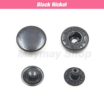 50 komplekti 655/633/831 nööpnööbid Metallist nööbid Trukid Õmblusnupp DIY jaoks riided riidekotid jalanõud nahkkäsitöö