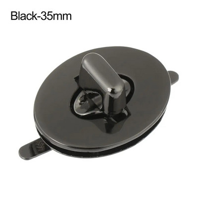 1 τεμ Μεταλλικό ανθεκτικό κούμπωμα Κλείδωμα περιστροφής οβάλ περιστρεφόμενη κλειδαριά για DIY τσάντα τσάντα τσάντα τσάντα αποσκευών Εξαρτήματα εξαρτημάτων τσάντας κλεισίματος