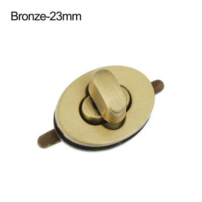 1 τεμ Μεταλλικό ανθεκτικό κούμπωμα Κλείδωμα περιστροφής οβάλ περιστρεφόμενη κλειδαριά για DIY τσάντα τσάντα τσάντα τσάντα αποσκευών Εξαρτήματα εξαρτημάτων τσάντας κλεισίματος
