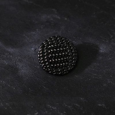 10 buc 15/20/25mm nasturi din metal țesute vintage pentru cusut nasturi decorativi din aur negru pentru îmbrăcăminte, nasturi pentru vestă de modă, 20 mm