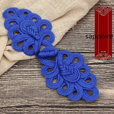 1 poros kiniškų varlių uždarymo mygtukų mazgas Cheongsam tradiciniai rankų darbo priedai Rankų darbo užuolaidų mygtukai