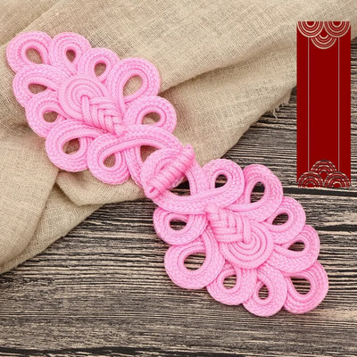 1 poros kiniškų varlių uždarymo mygtukų mazgas Cheongsam tradiciniai rankų darbo priedai Rankų darbo užuolaidų mygtukai