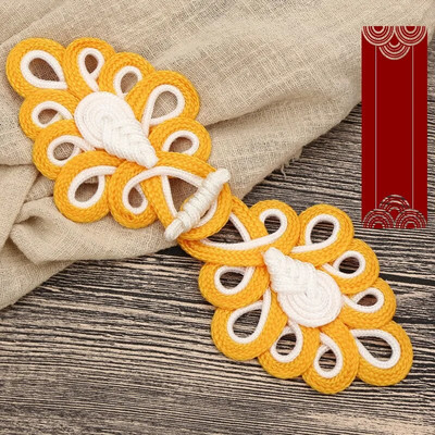 1 poros kiniškų varlių uždarymo mygtukų mazgas Cheongsam tradiciniai rankų darbo priedai Rankų darbo užuolaidų mygtukai