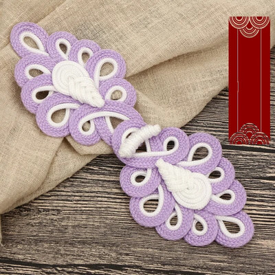 1 poros kiniškų varlių uždarymo mygtukų mazgas Cheongsam tradiciniai rankų darbo priedai Rankų darbo užuolaidų mygtukai