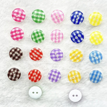 30τμχ κουμπιά ρητίνης 12,5mm Παιδικά ρούχα Καραμέλα έγχρωμα κουμπιά Χρώμα Δύο κουμπιά ματιών για διακόσμηση γάμου Αξεσουάρ ραπτικής