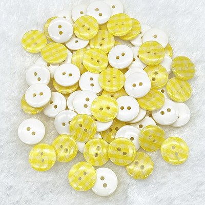 30 buc. 12,5 mm nasturi din rășină pentru îmbrăcăminte pentru copii, butoane de culoare bomboană, nasturi cu doi ochi, pentru decorarea nunții, accesorii de cusut