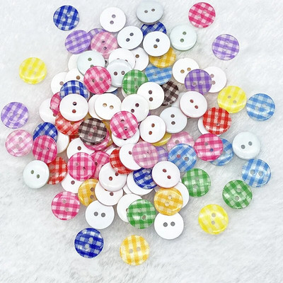 30 buc. 12,5 mm nasturi din rășină pentru îmbrăcăminte pentru copii, butoane de culoare bomboană, nasturi cu doi ochi, pentru decorarea nunții, accesorii de cusut