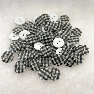 30 buc. 12,5 mm nasturi din rășină pentru îmbrăcăminte pentru copii, butoane de culoare bomboană, nasturi cu doi ochi, pentru decorarea nunții, accesorii de cusut