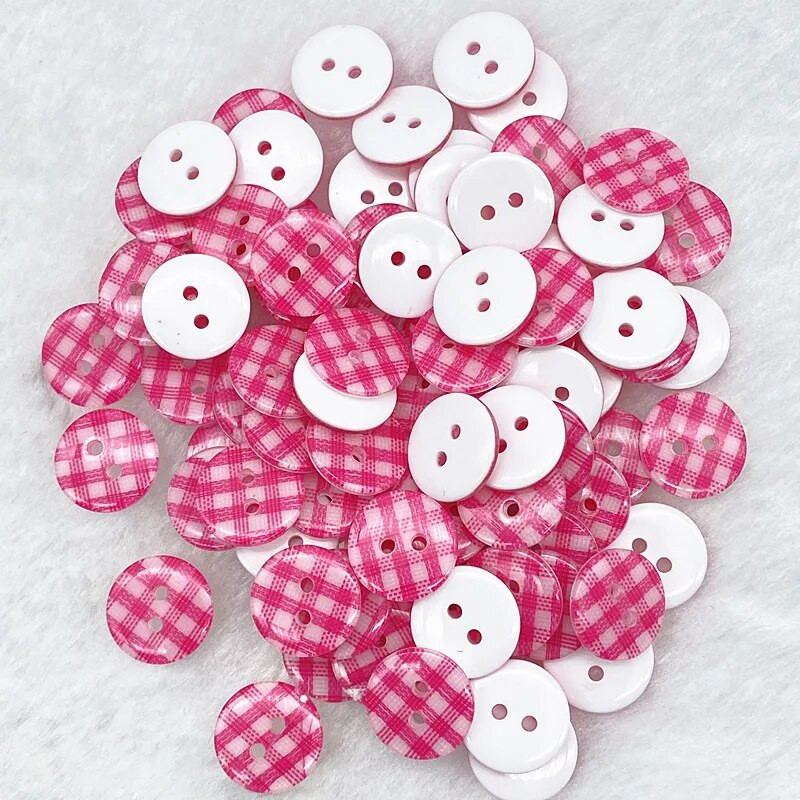 30 kom. 12,5 mm smolasti gumbi Dječja odjeća Boja gumba slatkih boja Dugmad s dva oka za vjenčanje Dodaci za šivanje