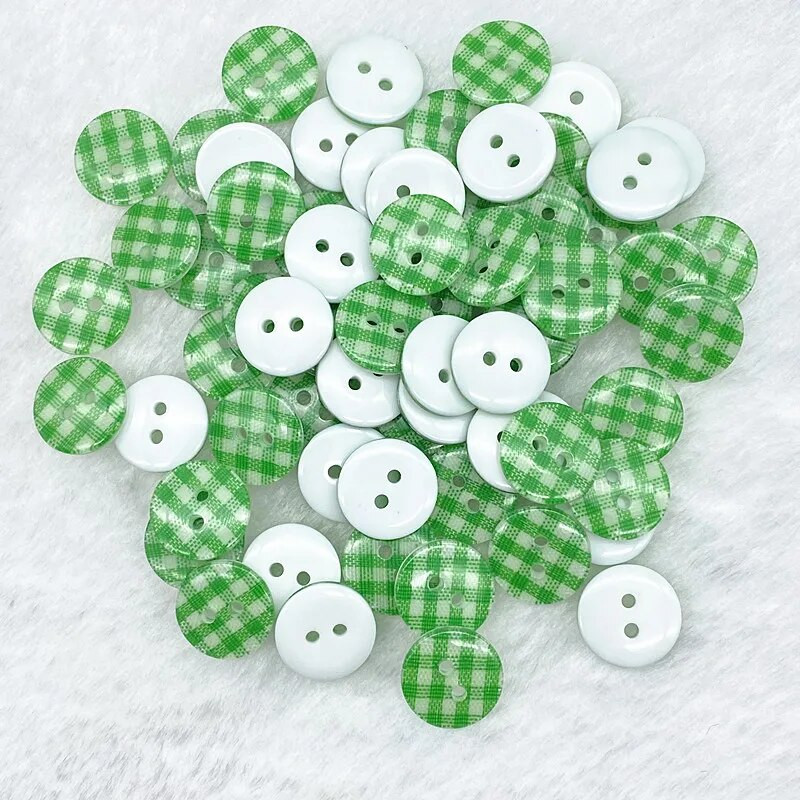 30 kom. 12,5 mm smolasti gumbi Dječja odjeća Boja gumba slatkih boja Dugmad s dva oka za vjenčanje Dodaci za šivanje