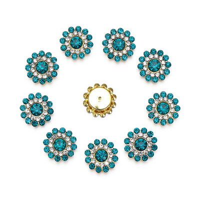 10 TK Kristallkivist nööbid Vintage nööbid rõivaste õmblemine Juuksenõel pulmakleidi jaoks Juuksekaunistus Ehted DIY käsitöö