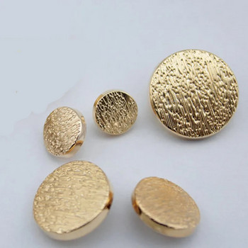 10 бр./лот Маркови висококачествени метални златни копчета за палто, облекло, костюм, закопчалка, покритие, метални копчета, шевни принадлежности