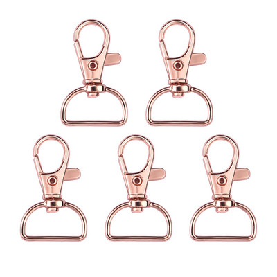 5/10kom Okretne kopče Prstenovi za pse Legirana metalna užeta Karabini Kuka za privjesak Torba za ključeve Izrada nakita Šivanje