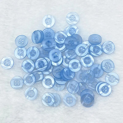 Nou 50 bucăți bucăți 11 mm culoare rășină ochi de pisică buton cu patru ochi pentru decorare nunta accesorii de cusut