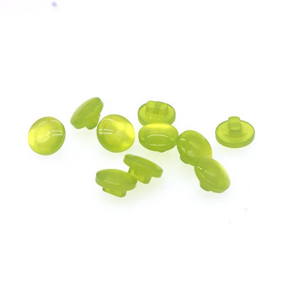 50 buc nasturi acrilici de cusut Scrapbooking bomboane rotunde 15 culori tija 11 mm dia. Costura Botones Decorate bottoni botoes