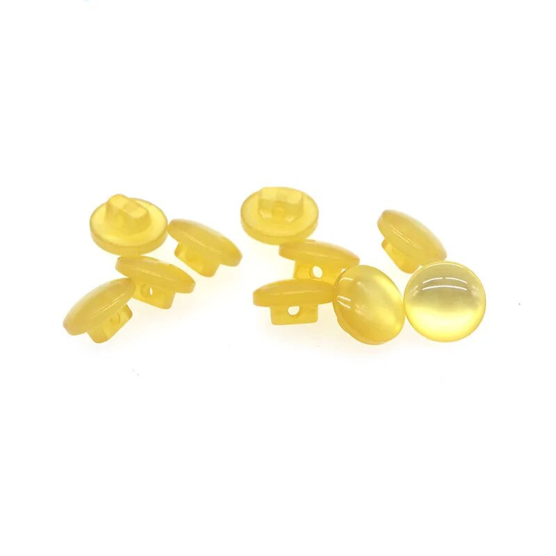 50 tk Akrüülist õmblusnööbid Scrapbooking Round Candy 15 värvi Vars 11mm Dia. Costura Botones Kaunista bottoni saapad