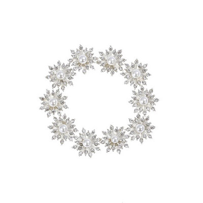 10 vnt Perlų drabužių sagos Blizgantys cirkonio siuvimo mygtukai „pasidaryk pats“ marškinių sagos papuošalai Rankų darbo siuvimo rankdarbių priedai