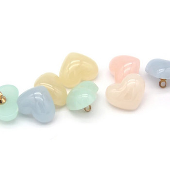 HENGC Сладки цветни бонбони Перлени копчета за облекло Детска риза Рокля Ръчно изработени декоративни Направи си сам шевни аксесоари на едро