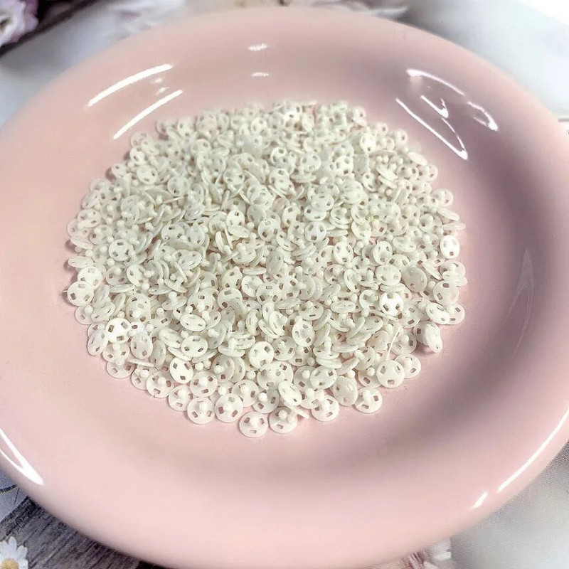 30 porų 4 mm „pasidaryk pats“ lėlių drabužių sagos Rankų darbo siuvimo sagos, skirtos 1:12 1:6 lėlių drabužiai, dekoratyviniai priedai