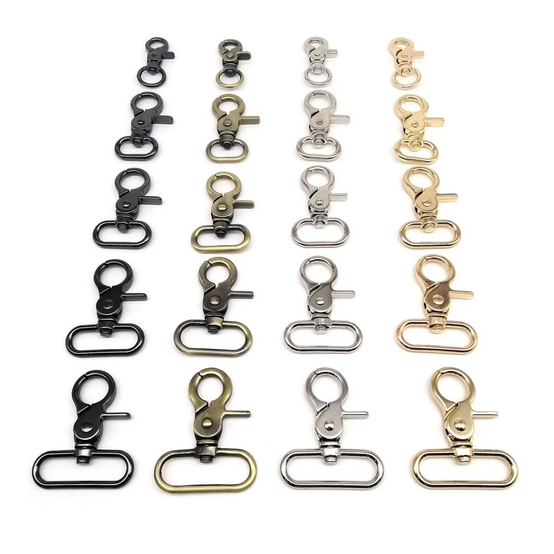 Kvaliteetne pöörlev homaari nahast kott käekott õlarihma rihma klambriga päästiku pandla võtmehoidja koera keti kaelarihma kinnitus