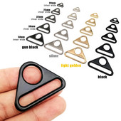 Metal de înaltă calitate 20 25 32 38 50mm rucsac geanta de mână geanta din piele curea pentru bagaje curea Web O Dee triunghi inel cu cataramă bricolaj